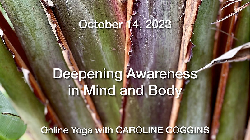 CC 2023-10-14 Deepening Awareness